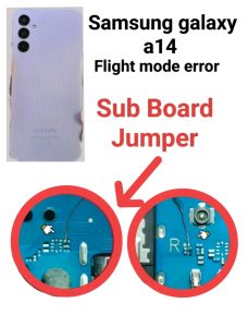 Samsung galaxy a14 flight mode error
