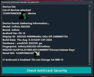 Anticrack protection 