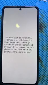 13 pro 5g there has been a network 