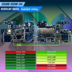 Redmi 10a ekran yok Lcd yeşil çizgi