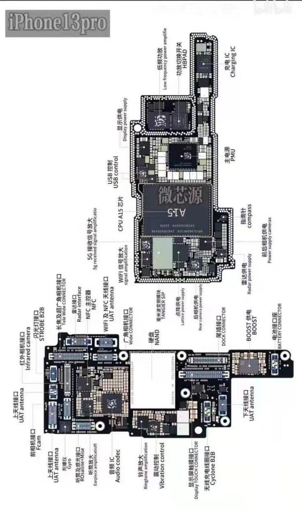 iPhone 13 Pro Anakart Analizi ve Arıza Tespit Rehberi