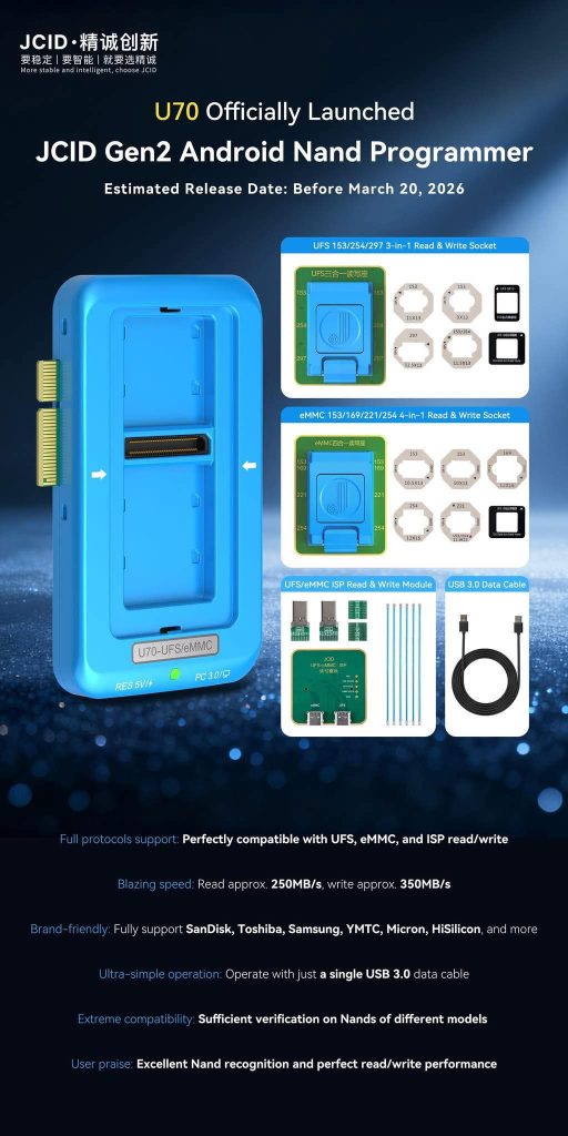 Cep Telefonu UART Log Analizi ve Boot Hata Tespit Rehberi 1 2003 ten beri En iyi Cep Telefonu Tamir Kursu JCID Gen2 Android NAND Programcısı