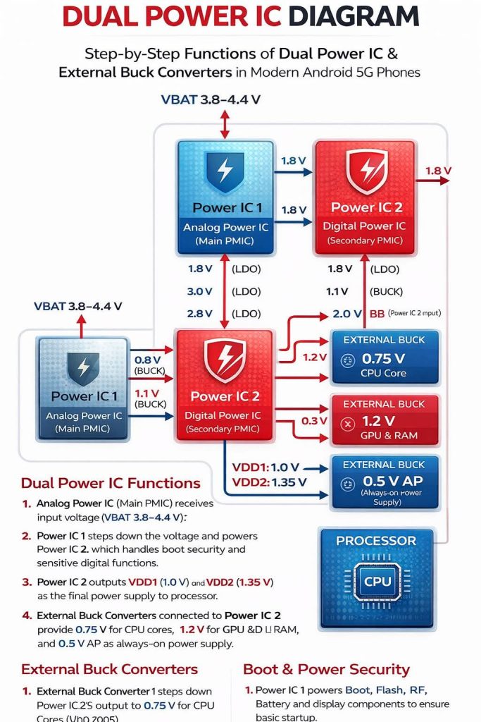 Çift Güç IC Sistemi