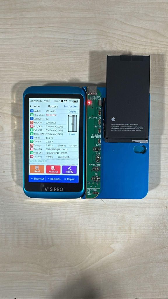 JCID V1S Pro ile iPhone Batarya Kopyalama: Sağlık Yüzde Yüz Yapma Rehberi