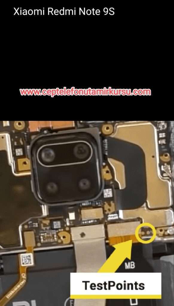 Redmi note 9s test point edl