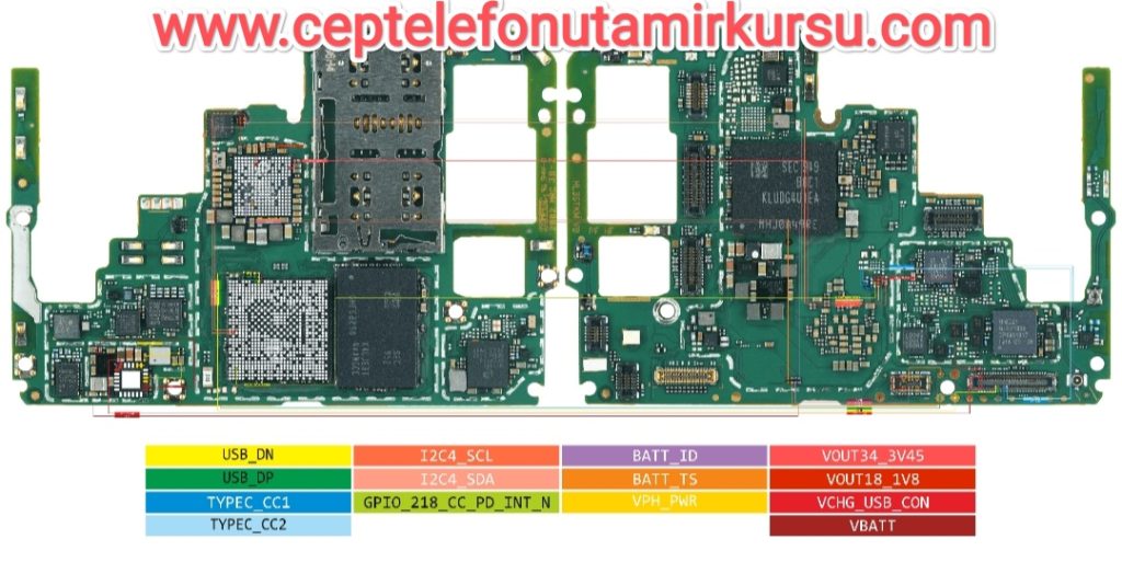 Huawei Y9s Şarj Yolu ve Data Yolu Arızaları