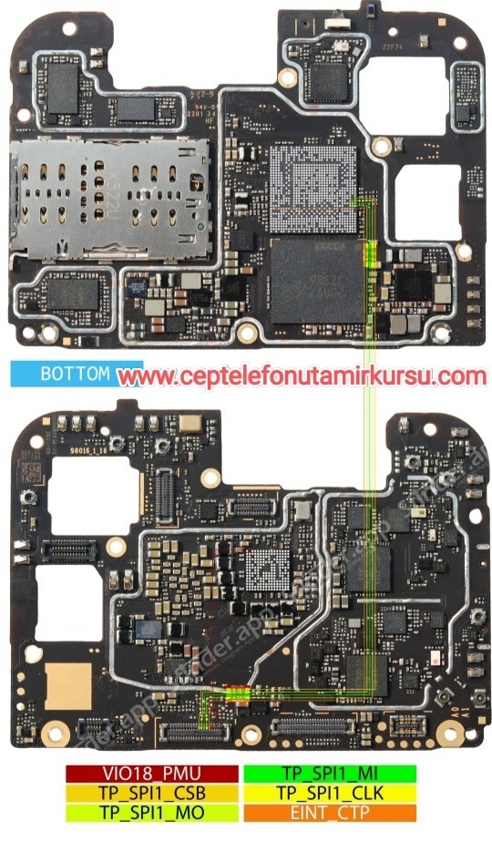 Note 11 Pro 5G dokunmatik arızası cep telefonu tamir kursu