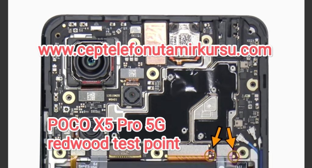 POCO X5 Pro 5G redwood test point