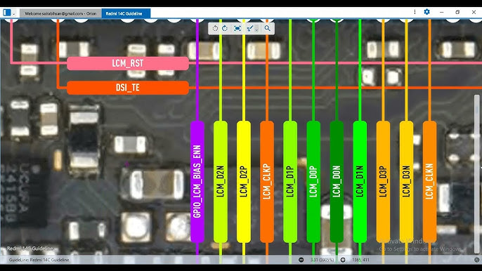 RST hattı, reset sinyali, PMIC reset, LCD_RST arıza, CAM_RST, telefon açılmıyor, boot loop, RST voltaj ölçümü