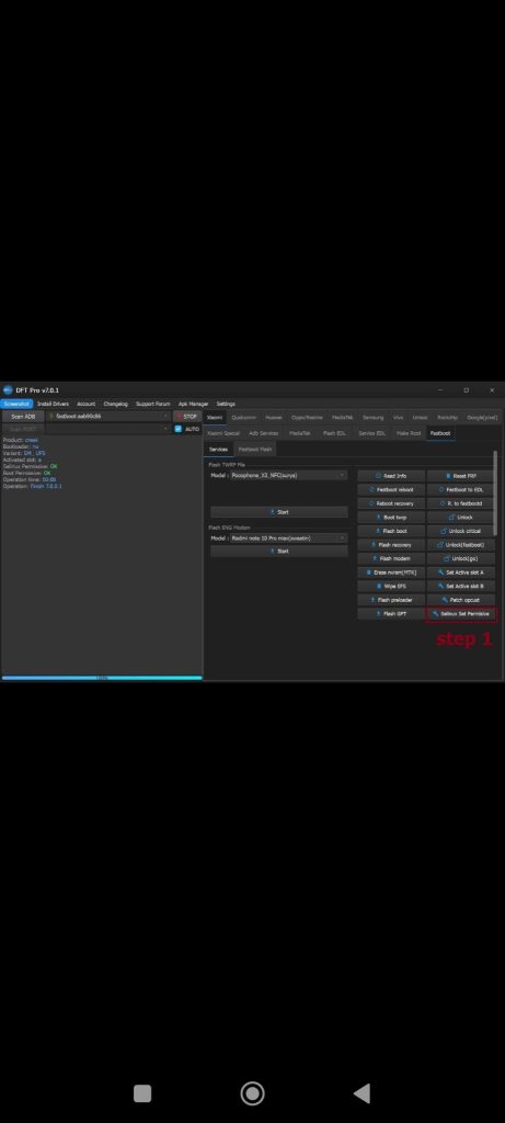 HyperOS 2 Cihazlarda Diag Modu Açma DFT Pro v7.0.1 ile Tam Prosedür