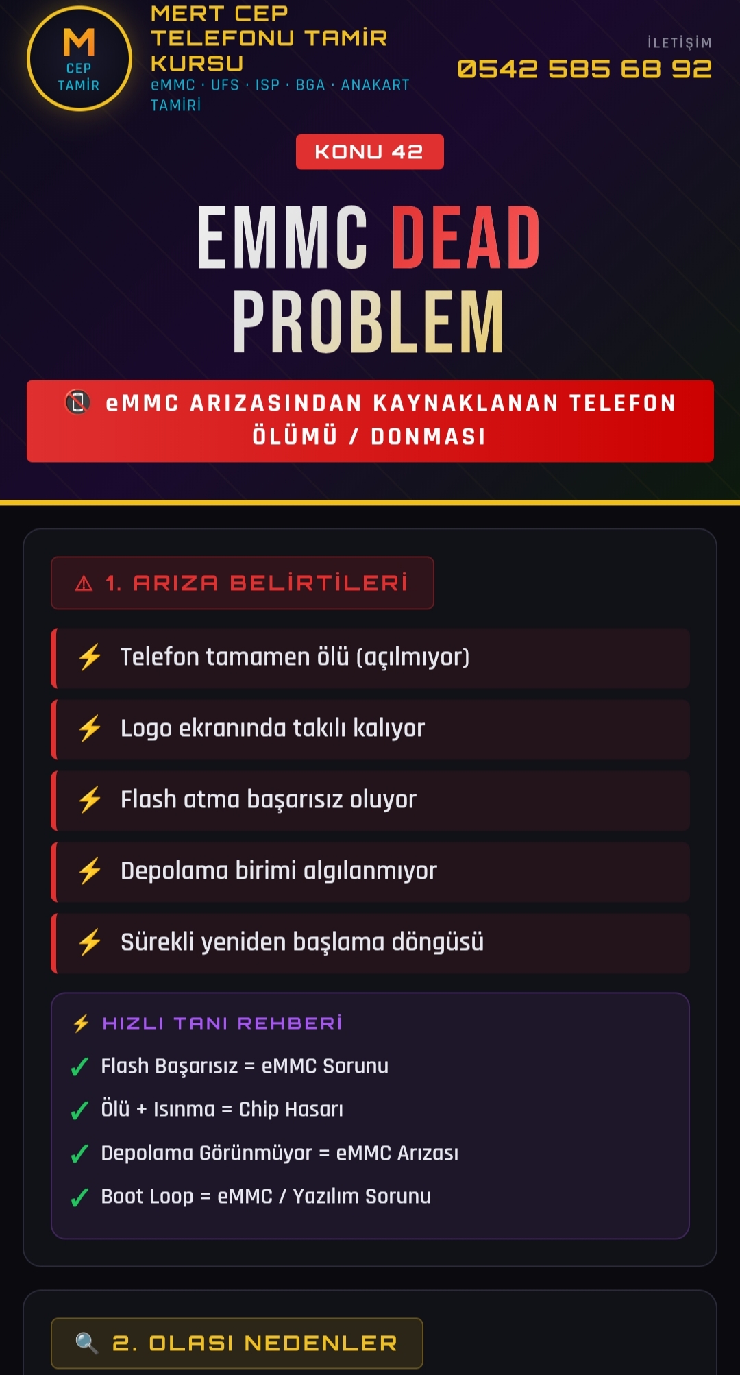IMG 20260512 205422 Cep Telefonu Tamir Kursu 0542 5856892 Teknik servis eğitimi