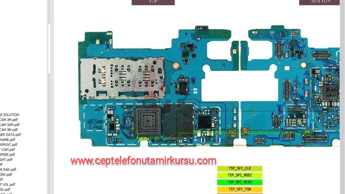 Samsung Galaxy A14 SM-A145F Anakart Şeması