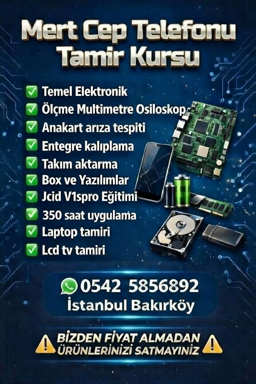 Telefon tamir eğitimi