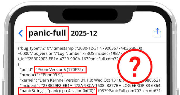 iPhone Panic Log Rehberi: Kodlardan Arızaya Yolculuk