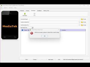 MediaTek Telefonlara SP Flash Tool v5.1916 ile Yazılım Yükleme