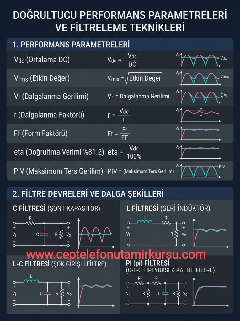 Güç Elektroniğinde Tek Fazlı AC – DC Dönüştürücüler