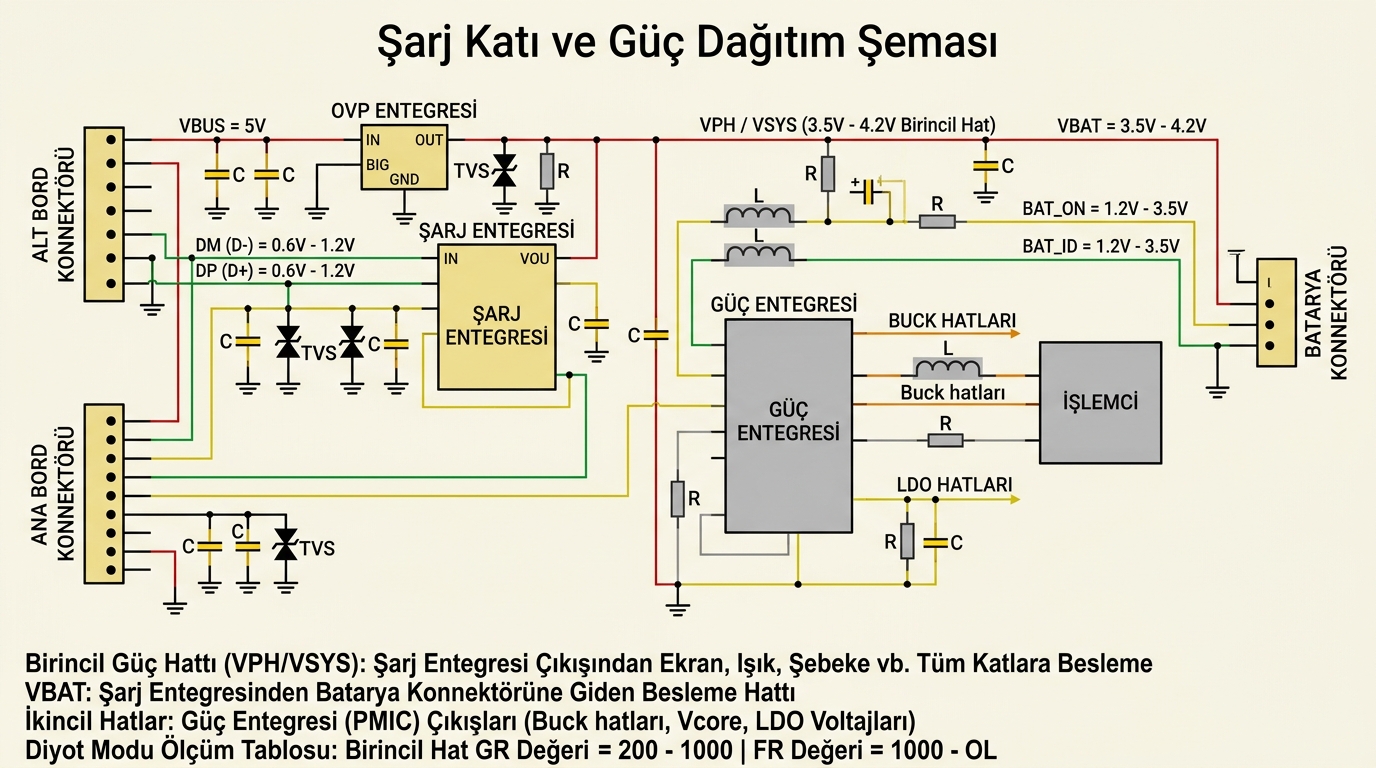 Batarya ID Hattı Tamiri ve Komple Arıza Teşhis
